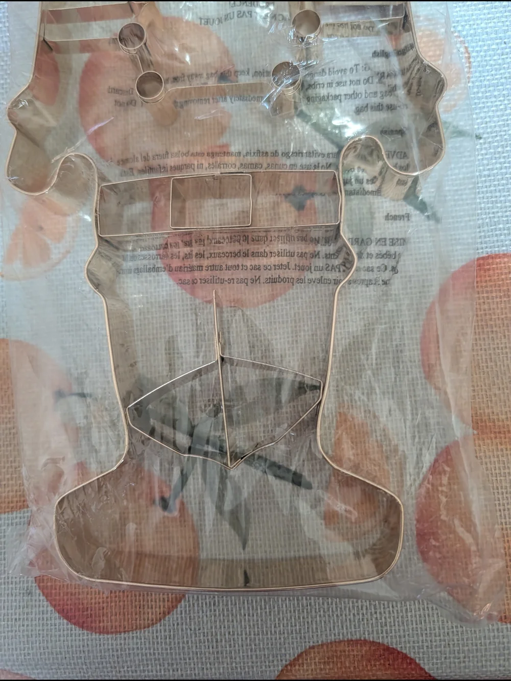 Anthropologie Rose Gold Nutcracker Cookie Cutter